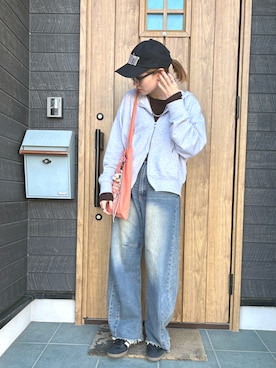 「Re:EDIT（リエディ）のアイテム」を使った、miqsonさん（レディース・163cm）の春コーディネート