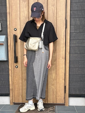 「しまむら」｜miqsonさん（レディース・163cm）の秋コーディネート