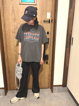 「しまむら」｜miqsonさん（レディース・163cm）の秋コーディネート