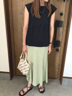 「WTW（ダブルティー）のアイテム」を使った、miqsonさん（レディース・163cm）の夏コーディネート