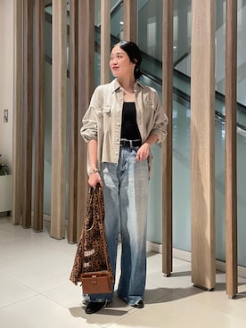 OKUBOさん（レディース・161cm）の秋コーディネート