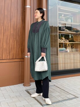 OKUBOさん（レディース・161cm）の秋コーディネート