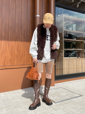 OKUBOさん(レディース・161cm)の秋コーディネート