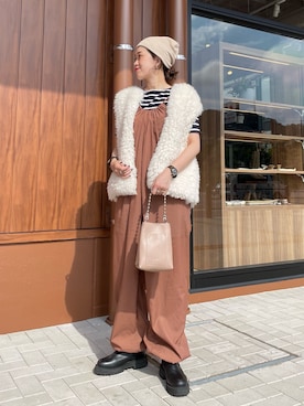 OKUBOさん（レディース・161cm）の秋コーディネート