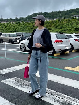 OKUBOさん（レディース・161cm）の夏コーディネート