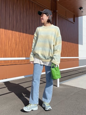 OKUBOさん（レディース・161cm）の春コーディネート