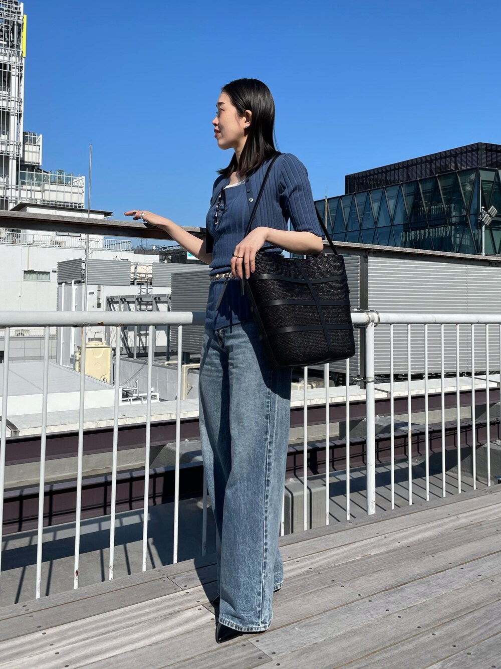 【Whim Gazette】CATARZI ストローショルダーバッグ CATARZI】ストローショルダーバッグ | Whim Gazette(ウィム