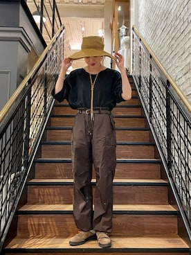 OKUBOさん（レディース・161cm）の秋コーディネート