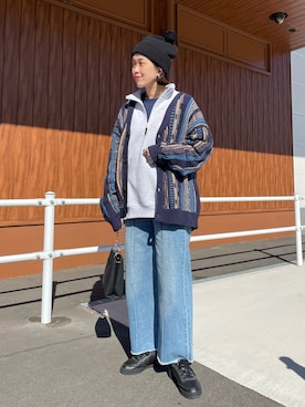 OKUBOさん（レディース・161cm）の秋コーディネート