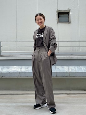 OKUBOさん（レディース・161cm）の秋コーディネート