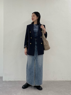 OKUBOさん(レディース・161cm)の冬コーディネート