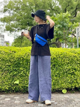 OKUBOさん（レディース・161cm）の夏コーディネート