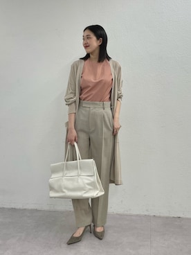 OKUBOさん（レディース・161cm）の春コーディネート