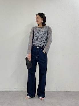 OKUBOさん(レディース・161cm)の冬コーディネート