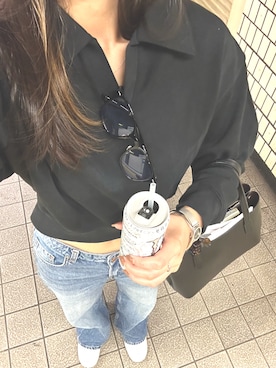 「MUSINSA STANDARD（ムシンサスタンダード）のアイテム」を使った、Misaki さん（レディース・162cm）の夏コーディネート