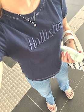 「H&M（エイチ・アンド・エム）のアイテム（パンツ）」を使った、Misaki さん（レディース・162cm）の秋コーディネート