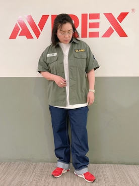 「ペインターデニム」｜misiaさん（レディース・165cm）の春コーディネート