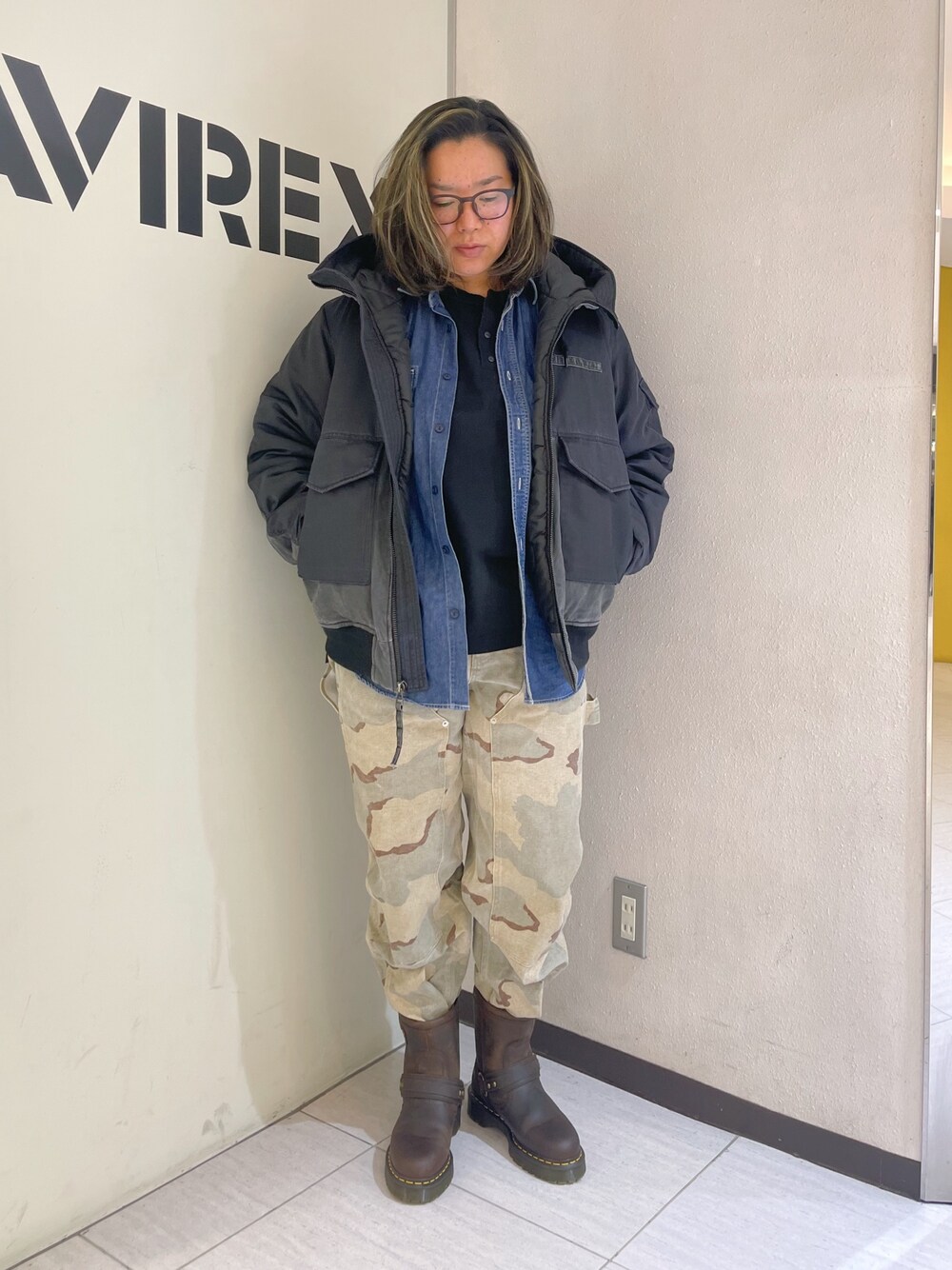 AVIREX（アヴィレックス）の「CAMO DOUBLE KNEE DUCK PAINTER PANTS