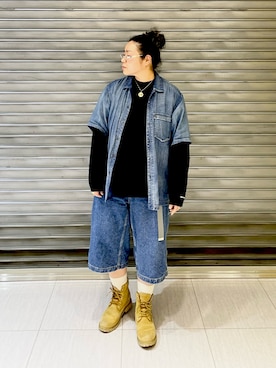 「AVIREX（アヴィレックス）のアイテム（トップス）」を使った、misiaさん（レディース・165cm）の春コーディネート