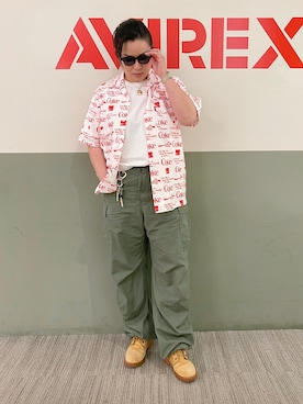 「コカコーラ コラボ」｜misiaさん（レディース・165cm）の春コーディネート