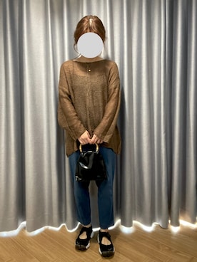 「基础款」｜daboox2さん（レディース・158cm）の冬コーディネート