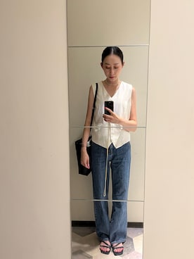 「AS（アス）のアイテム」を使った、Monica!!さん（レディース・165cm）の秋コーディネート