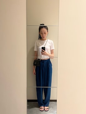 「AS（アス）のアイテム」を使った、Monica!!さん（レディース・165cm）の夏コーディネート