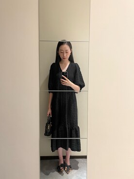 「Balanciagaのアイテム」を使った、Monica!!さん（レディース・165cm）の夏コーディネート