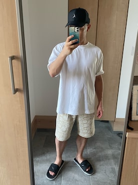 「ハーフパンツ」｜GoUさん（メンズ・163cm・40代）の秋コーディネート