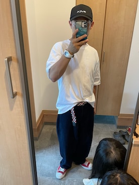 「アイテム（腕時計）」を使った、GoUさん（メンズ・163cm・40代）の秋コーディネート