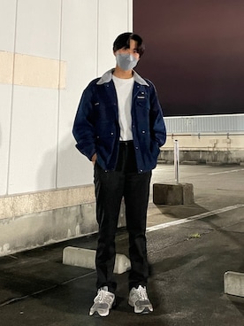 「Columbia Black Label（コロンビアブラックレーベル）のアイテム（その他アウター）」を使った、tomさん（メンズ・170cm）の秋コーディネート