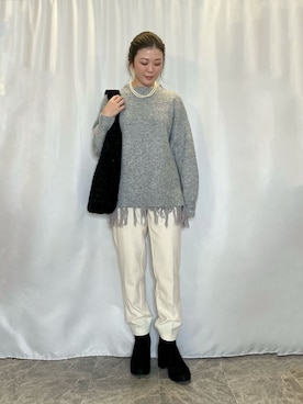 おうめさん(レディース・160cm)の冬コーディネート