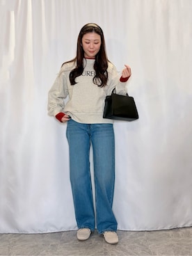 おうめさん(レディース・160cm)の冬コーディネート