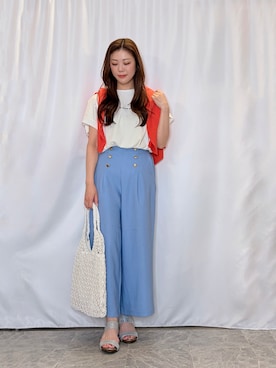 おうめさん(レディース・160cm)の夏コーディネート