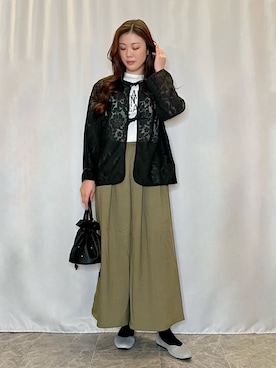おうめさん(レディース・160cm)の春コーディネート