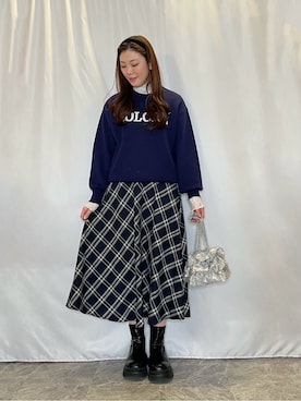 おうめさん（レディース・160cm）の冬コーディネート