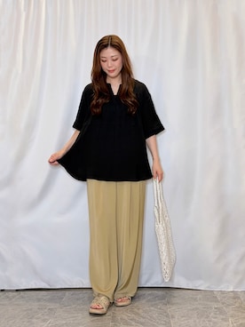 おうめさん(レディース・160cm)の夏コーディネート
