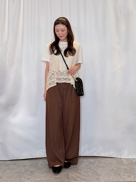 おうめさん(レディース・160cm)の夏コーディネート
