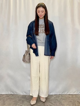 おうめさん(レディース・160cm)の春コーディネート