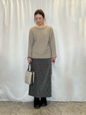 おうめさん（レディース・160cm）の冬コーディネート