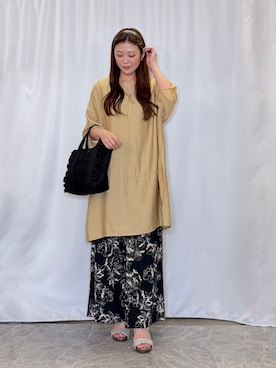 おうめさん(レディース・160cm)の夏コーディネート