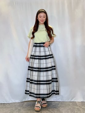 おうめさん(レディース・160cm)の夏コーディネート