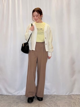 おうめさん(レディース・160cm)の春コーディネート