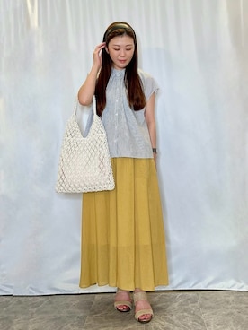 おうめさん(レディース・160cm)の夏コーディネート