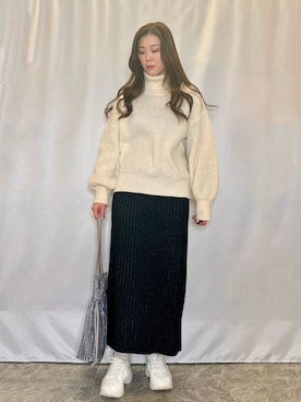おうめさん(レディース・160cm)の冬コーディネート