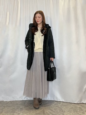 おうめさん(レディース・160cm)の冬コーディネート