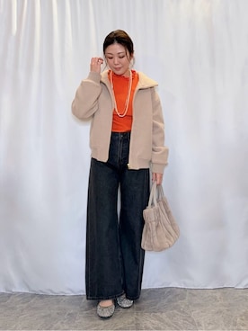おうめさん(レディース・160cm)の冬コーディネート