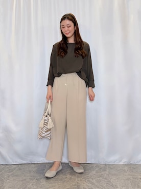おうめさん（レディース・160cm）の春コーディネート