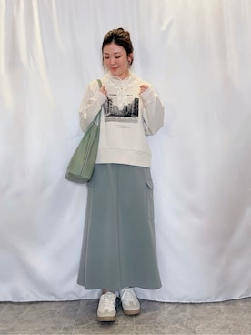 おうめさん(レディース・160cm)の春コーディネート
