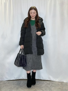 おうめさん(レディース・160cm)の冬コーディネート